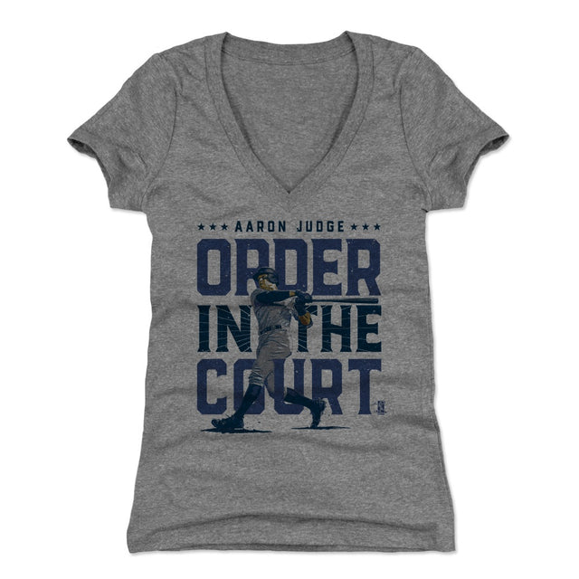 Aaron Judge Women's V-Neck T-Shirt | 500 LEVEL