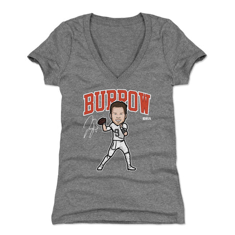 Joe Burrow Women's V-Neck T-Shirt | 500 LEVEL