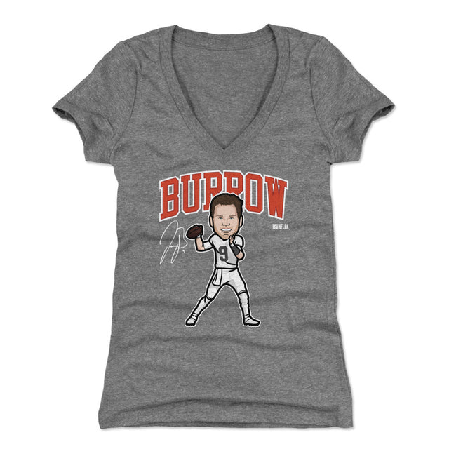 Joe Burrow Women's V-Neck T-Shirt | 500 LEVEL