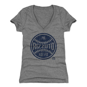 Phil Rizzuto Women's V-Neck T-Shirt | 500 LEVEL