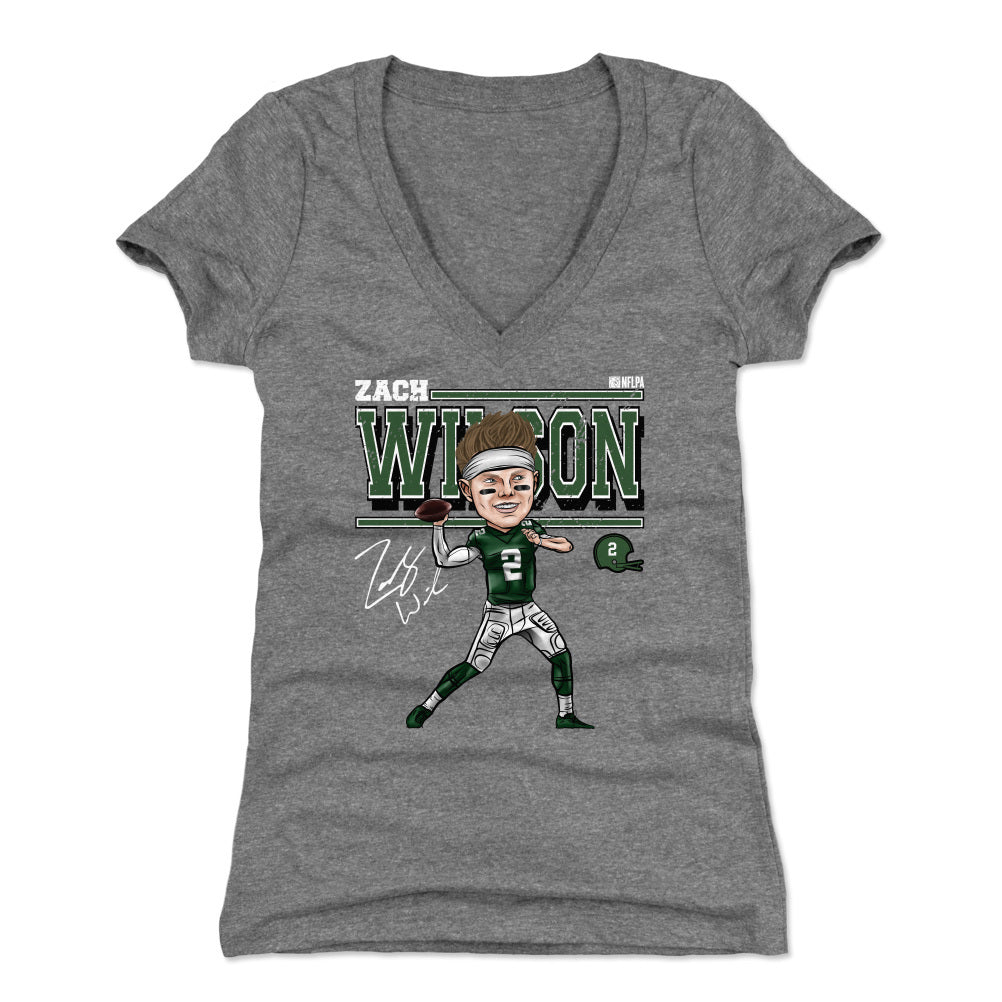 Zach Wilson Women&#39;s V-Neck T-Shirt | 500 LEVEL