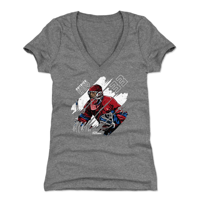 Patrick Roy Women's V-Neck T-Shirt | 500 LEVEL