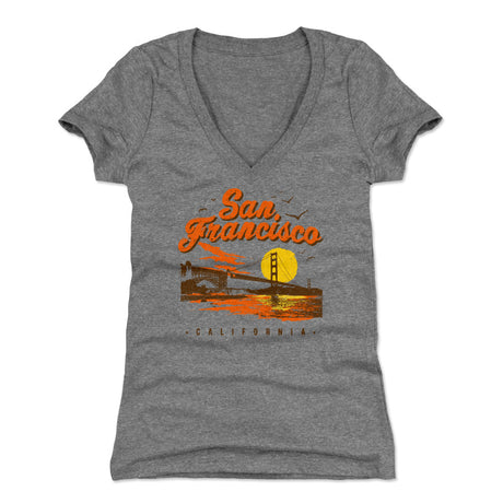 San Francisco Women's V-Neck T-Shirt | 500 LEVEL