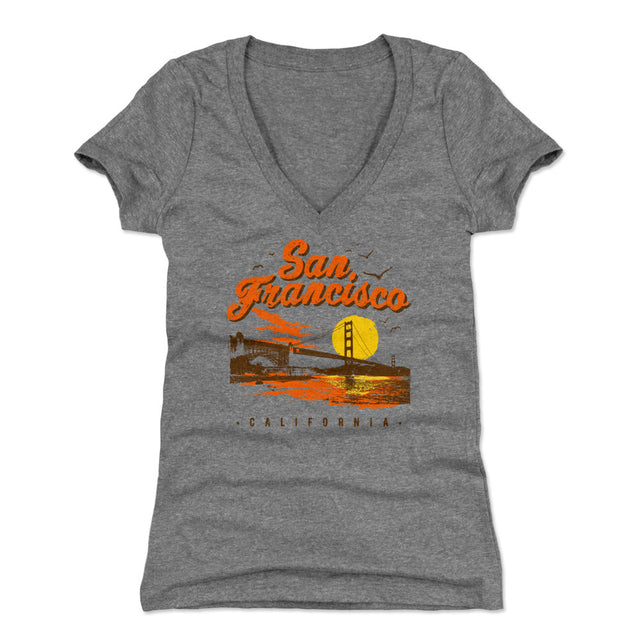 San Francisco Women's V-Neck T-Shirt | 500 LEVEL