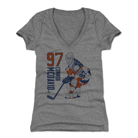 Connor McDavid Women's V-Neck T-Shirt | 500 LEVEL