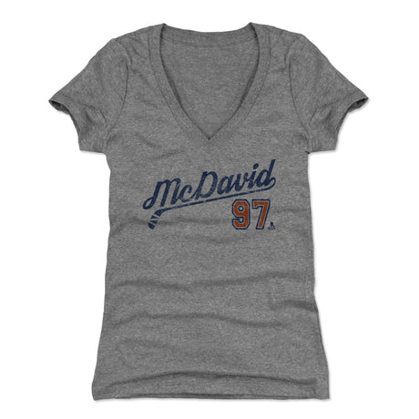 Connor McDavid Women's V-Neck T-Shirt | 500 LEVEL