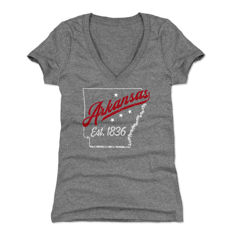 Arkansas Women's V-Neck T-Shirt | 500 LEVEL