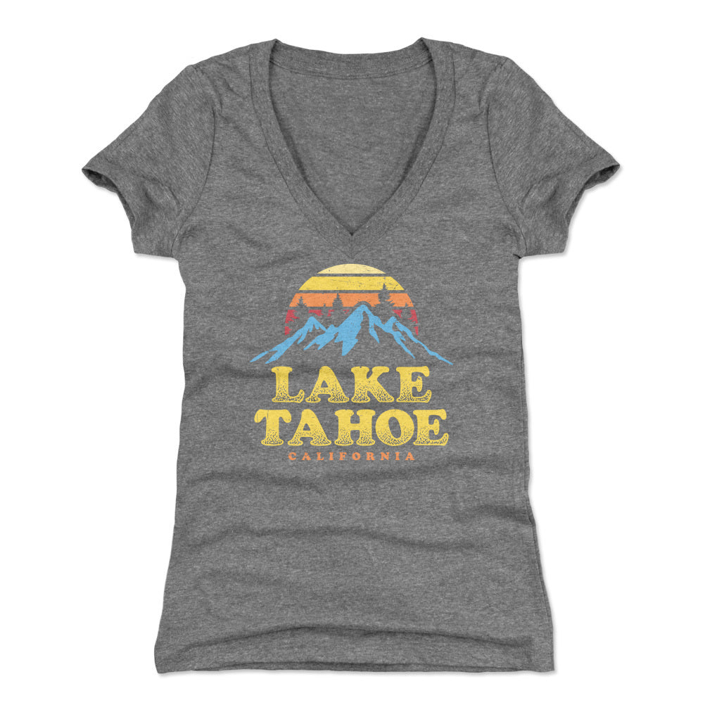 Lake Tahoe Women&#39;s V-Neck T-Shirt | 500 LEVEL