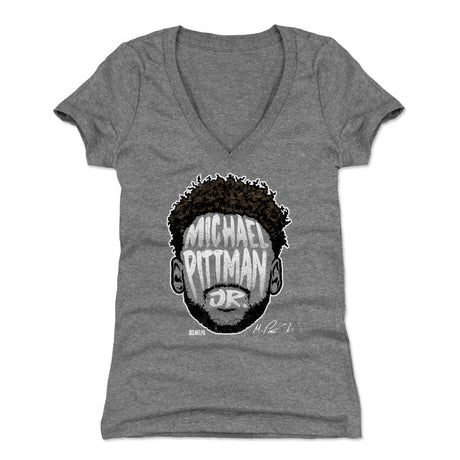 Michael Pittman Jr. Women's V-Neck T-Shirt | 500 LEVEL