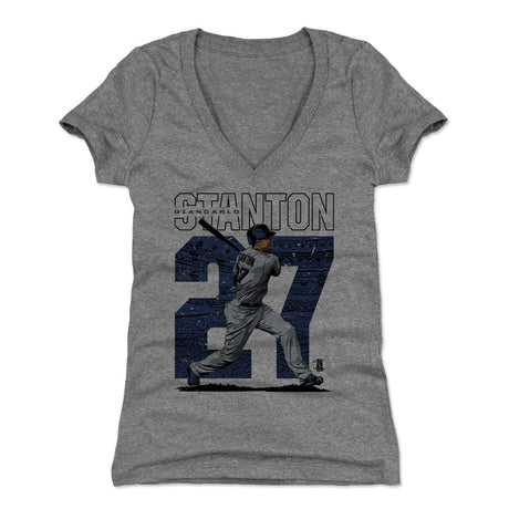 Giancarlo Stanton Women's V-Neck T-Shirt | 500 LEVEL