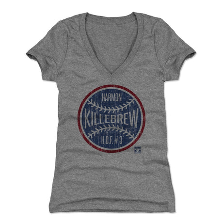 Harmon Killebrew Women's V-Neck T-Shirt | 500 LEVEL