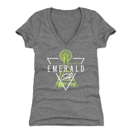 Seattle Women's V-Neck T-Shirt | 500 LEVEL