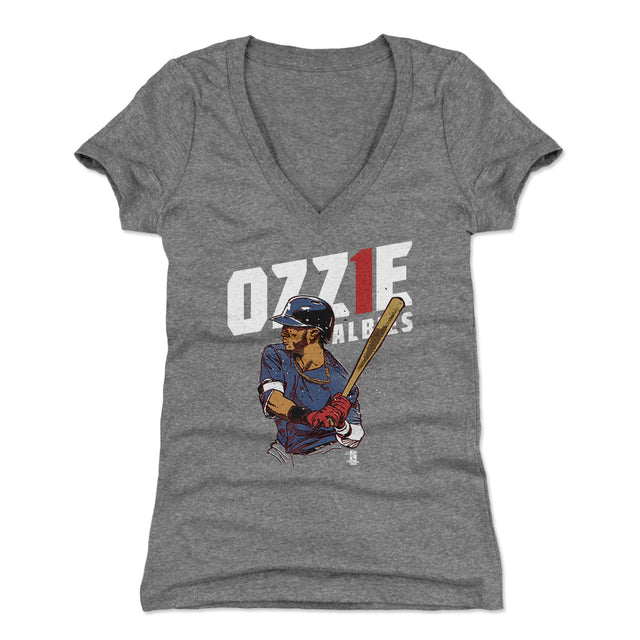 Ozzie Albies Women's V-Neck T-Shirt | 500 LEVEL