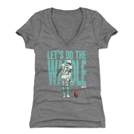 Jaylen Waddle Women's V-Neck T-Shirt | 500 LEVEL