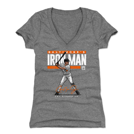 Cal Ripken Jr. Women's V-Neck T-Shirt | 500 LEVEL