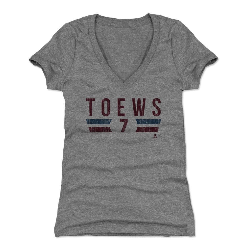 Devon Toews Women&#39;s V-Neck T-Shirt | 500 LEVEL