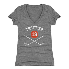 Bryan Trottier Women's V-Neck T-Shirt | 500 LEVEL