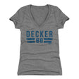 Taylor Decker Women's V-Neck T-Shirt | 500 LEVEL