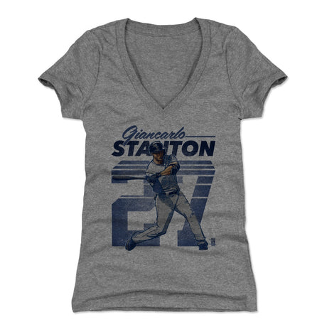 Giancarlo Stanton Women's V-Neck T-Shirt | 500 LEVEL