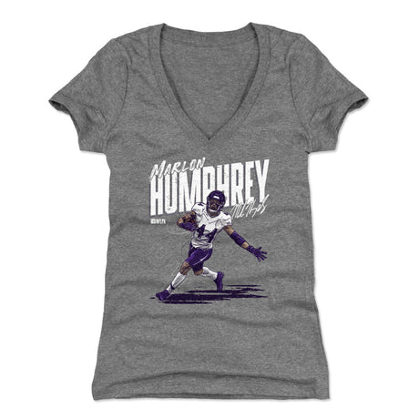 Marlon Humphrey Women's V-Neck T-Shirt | 500 LEVEL