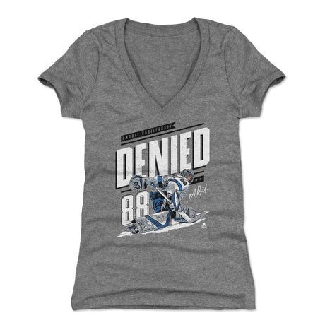 Andrei Vasilevskiy Women's V-Neck T-Shirt | 500 LEVEL