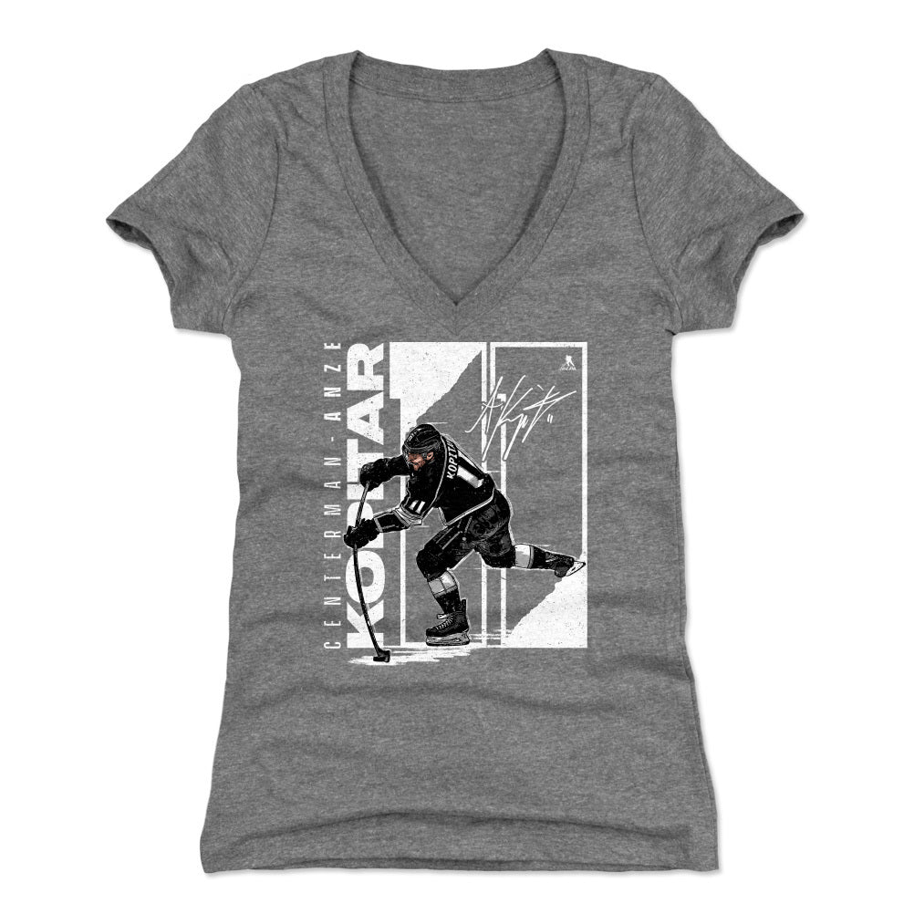 Anze Kopitar Women's V-Neck T-Shirt | 500 LEVEL