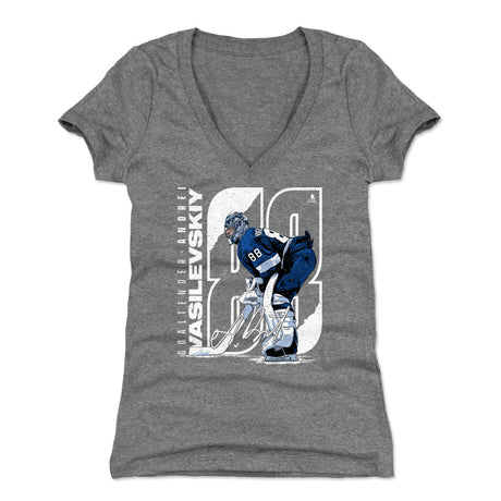 Andrei Vasilevskiy Women's V-Neck T-Shirt | 500 LEVEL
