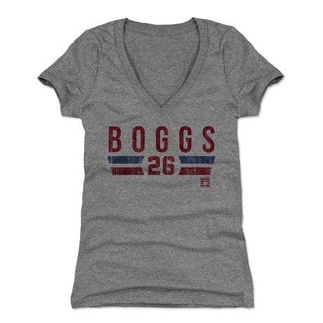 Wade Boggs Women's V-Neck T-Shirt | 500 LEVEL