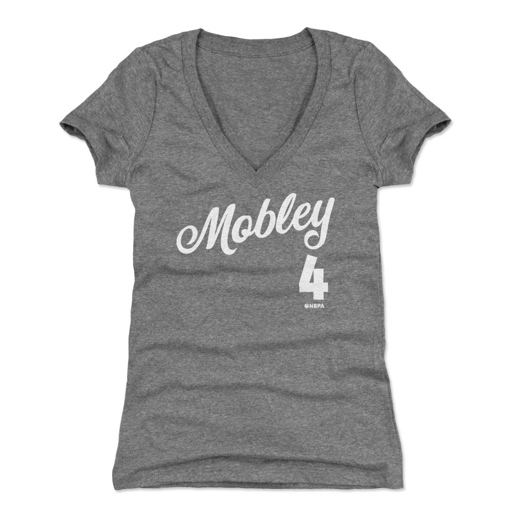 Evan Mobley Women's V-Neck T-Shirt | 500 LEVEL