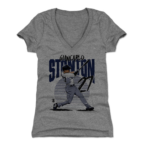 Giancarlo Stanton Women's V-Neck T-Shirt | 500 LEVEL