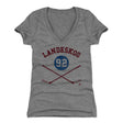 Gabriel Landeskog Women's V-Neck T-Shirt | 500 LEVEL