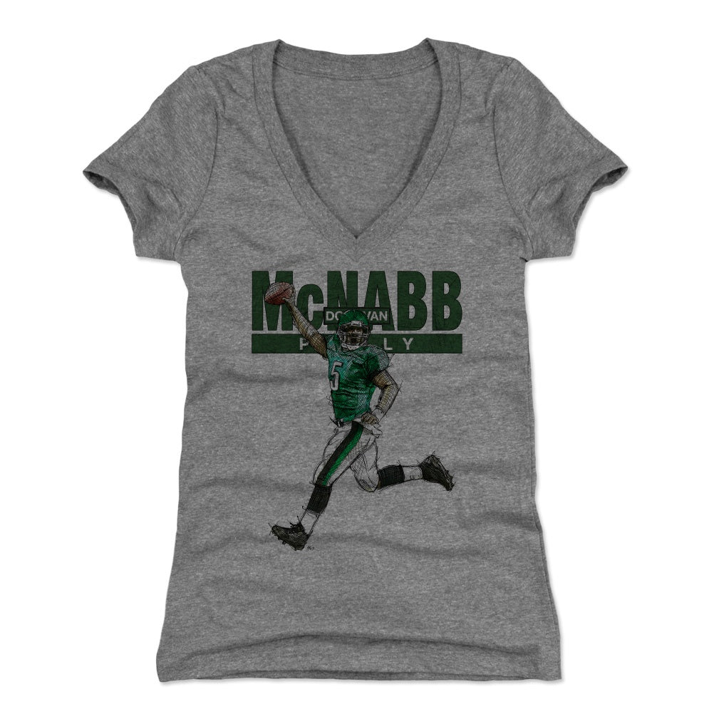 Donovan McNabb Women's V-Neck T-Shirt | 500 LEVEL