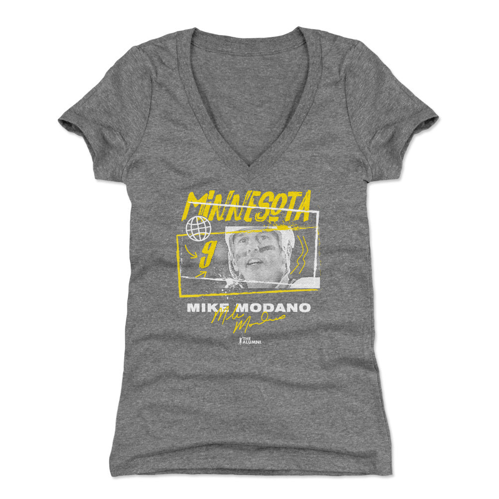 Mike Modano Women's V-Neck T-Shirt | 500 LEVEL