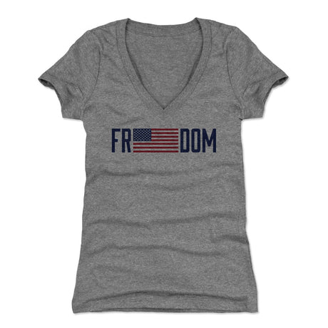 USA Women's V-Neck T-Shirt | 500 LEVEL