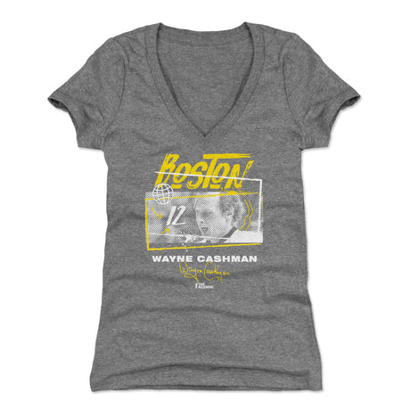 Wayne Cashman Women's V-Neck T-Shirt | 500 LEVEL