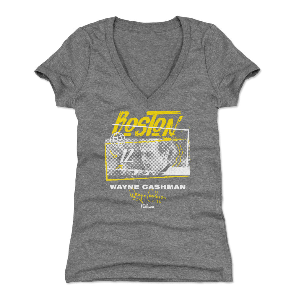 Wayne Cashman Women&#39;s V-Neck T-Shirt | 500 LEVEL