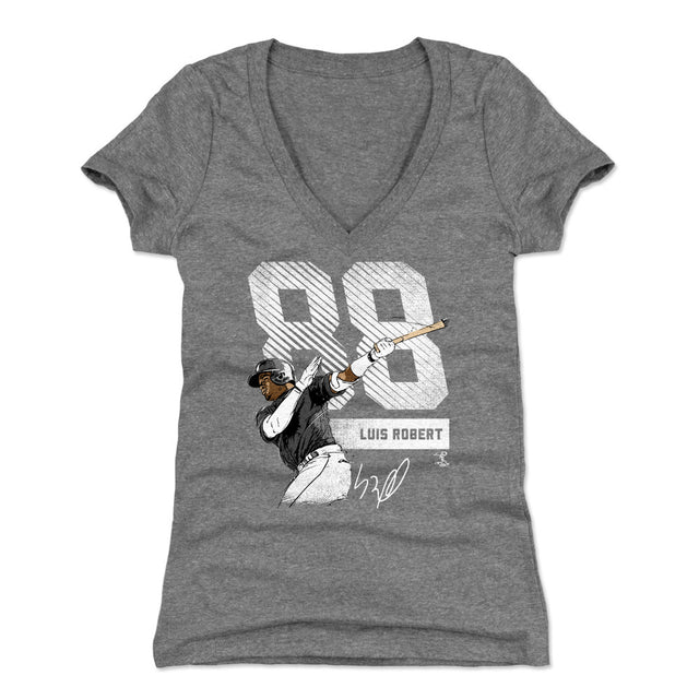 Luis Robert Women's V-Neck T-Shirt | 500 LEVEL