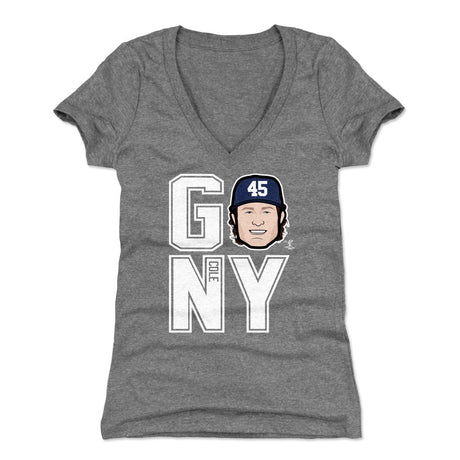 Gerrit Cole Women's V-Neck T-Shirt | 500 LEVEL