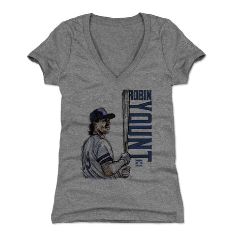 Robin Yount Women's V-Neck T-Shirt | 500 LEVEL