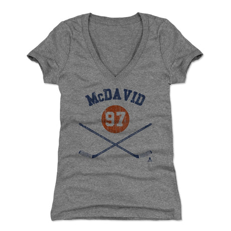 Connor McDavid Women's V-Neck T-Shirt | 500 LEVEL