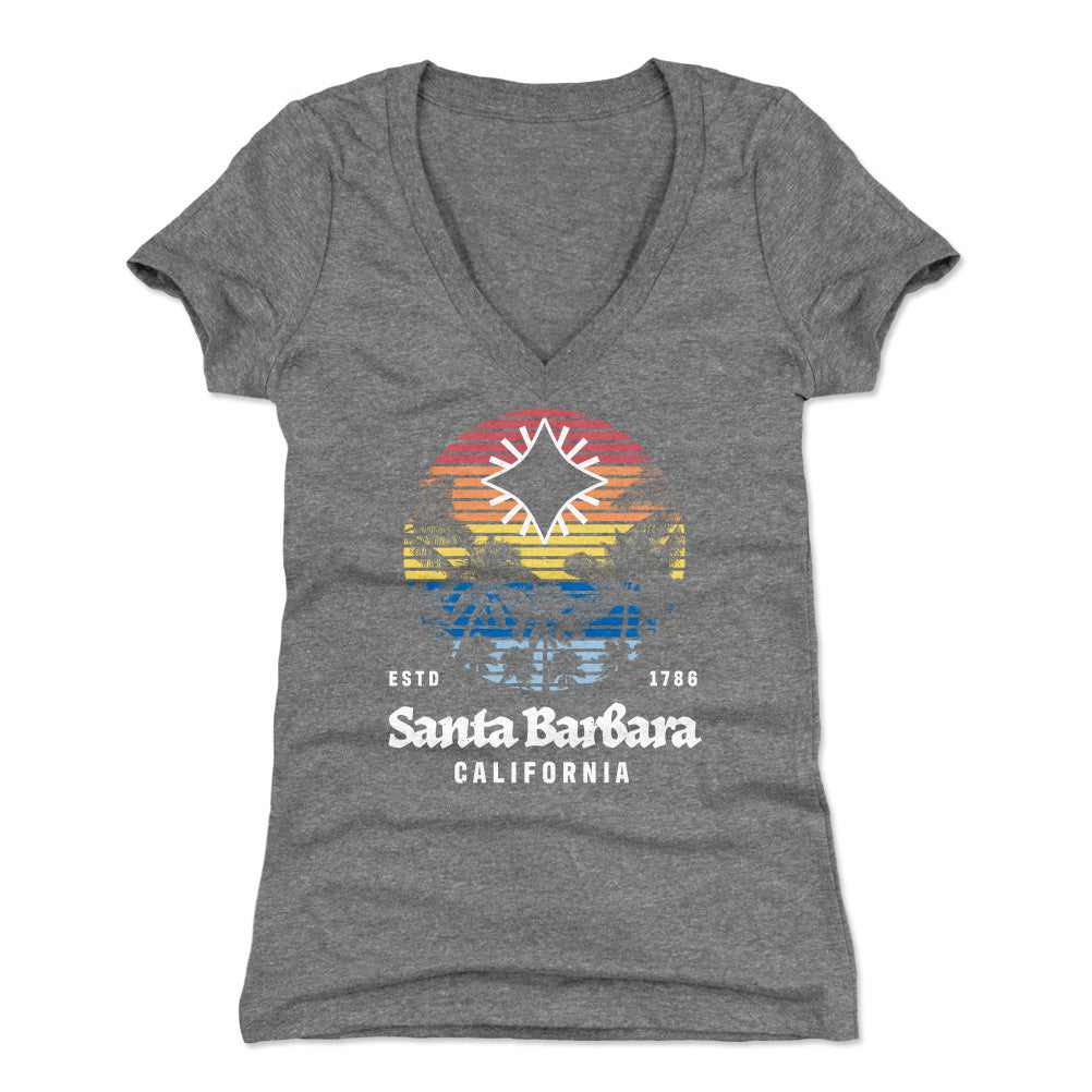 Santa Barbara Women's V-Neck T-Shirt | 500 LEVEL