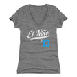 Salvador Perez Women's V-Neck T-Shirt | 500 LEVEL