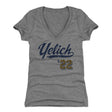 Christian Yelich Women's V-Neck T-Shirt | 500 LEVEL