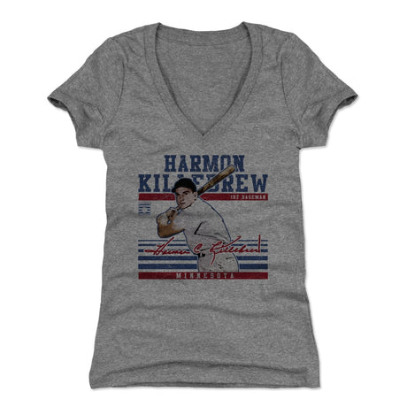 Harmon Killebrew Women's V-Neck T-Shirt | 500 LEVEL