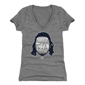 Rhamondre Stevenson Women's V-Neck T-Shirt | 500 LEVEL