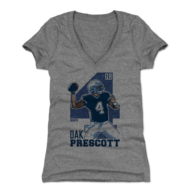 Dak Prescott Women's V-Neck T-Shirt | 500 LEVEL