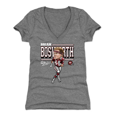 Brian Bosworth Women's V-Neck T-Shirt | 500 LEVEL