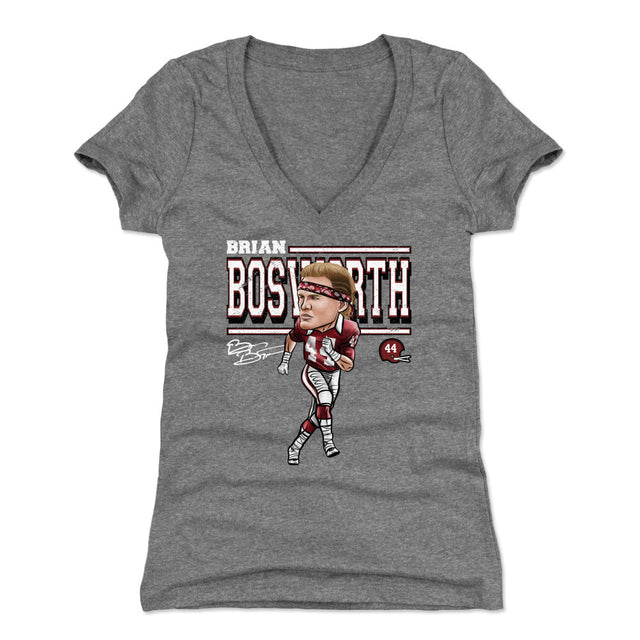Brian Bosworth Women's V-Neck T-Shirt | 500 LEVEL
