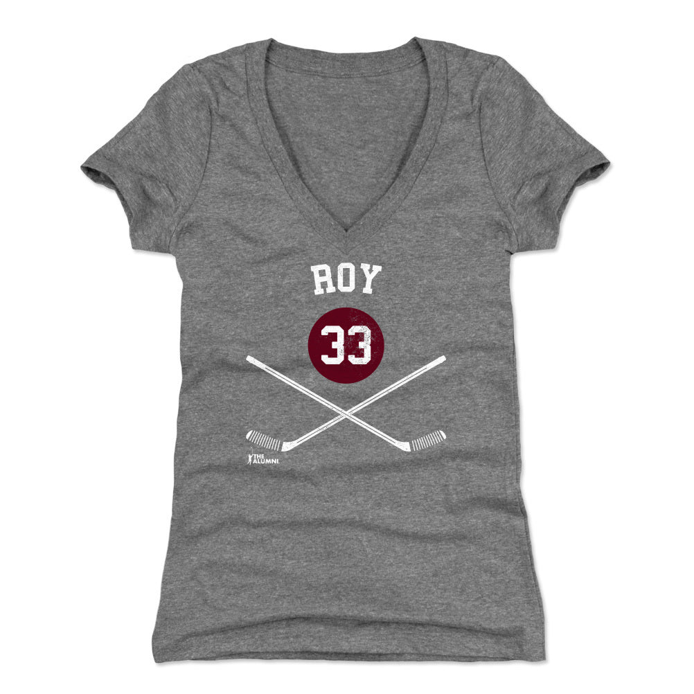 Patrick Roy Women's V-Neck T-Shirt | 500 LEVEL