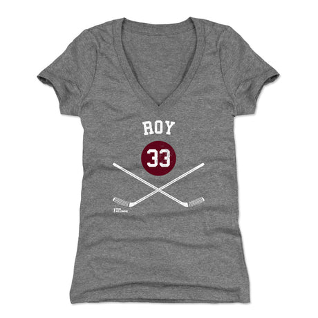 Patrick Roy Women's V-Neck T-Shirt | 500 LEVEL